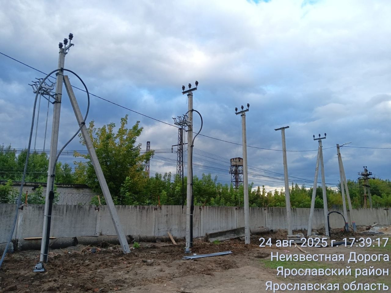 Строительство воздушных линий электропередач